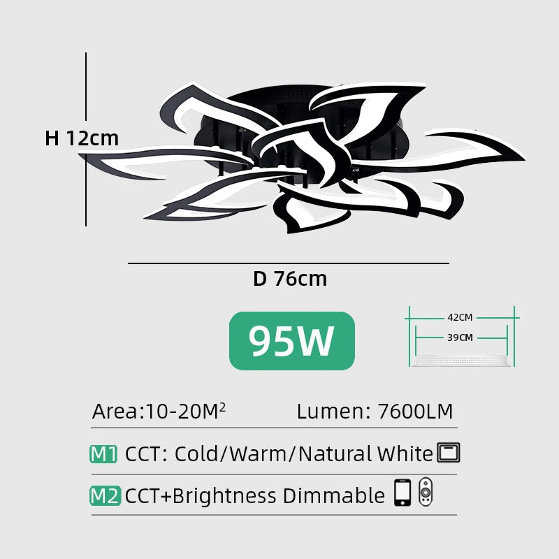 „Flower1“ išmanusis LED sietynas