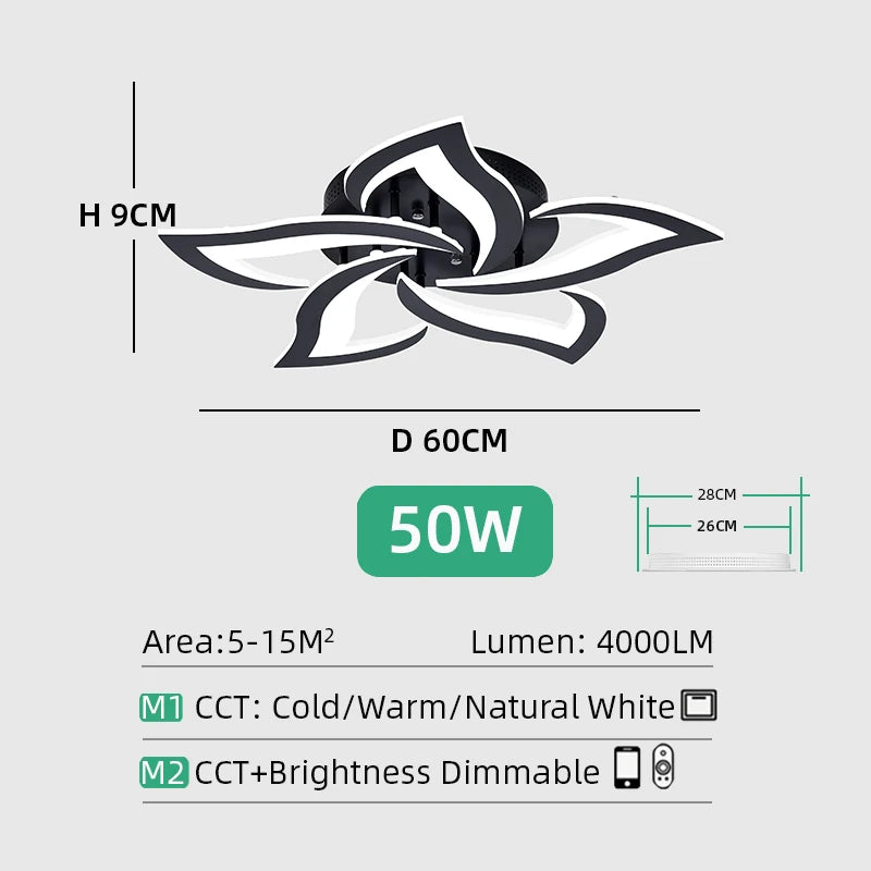 „Flower1“ išmanusis LED sietynas